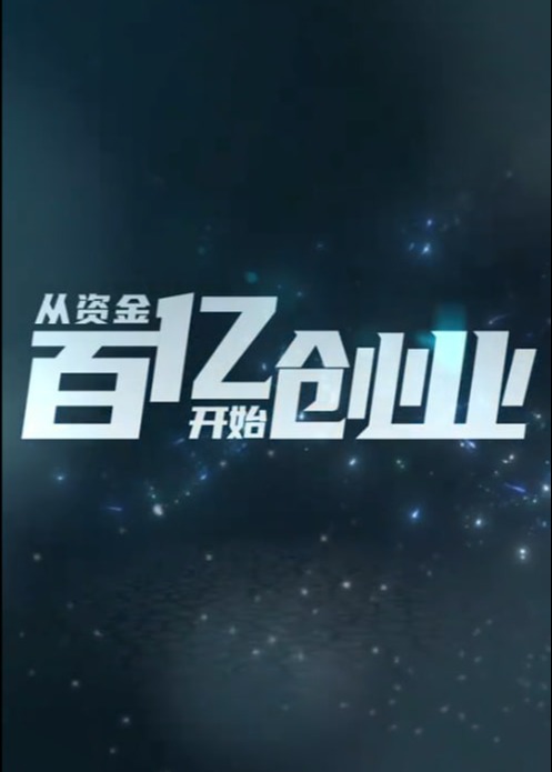 从资金百亿开始创业海报