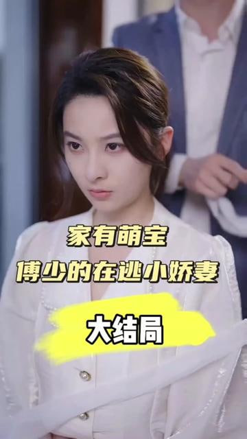 家有萌宝傅少的在逃小娇妻海报
