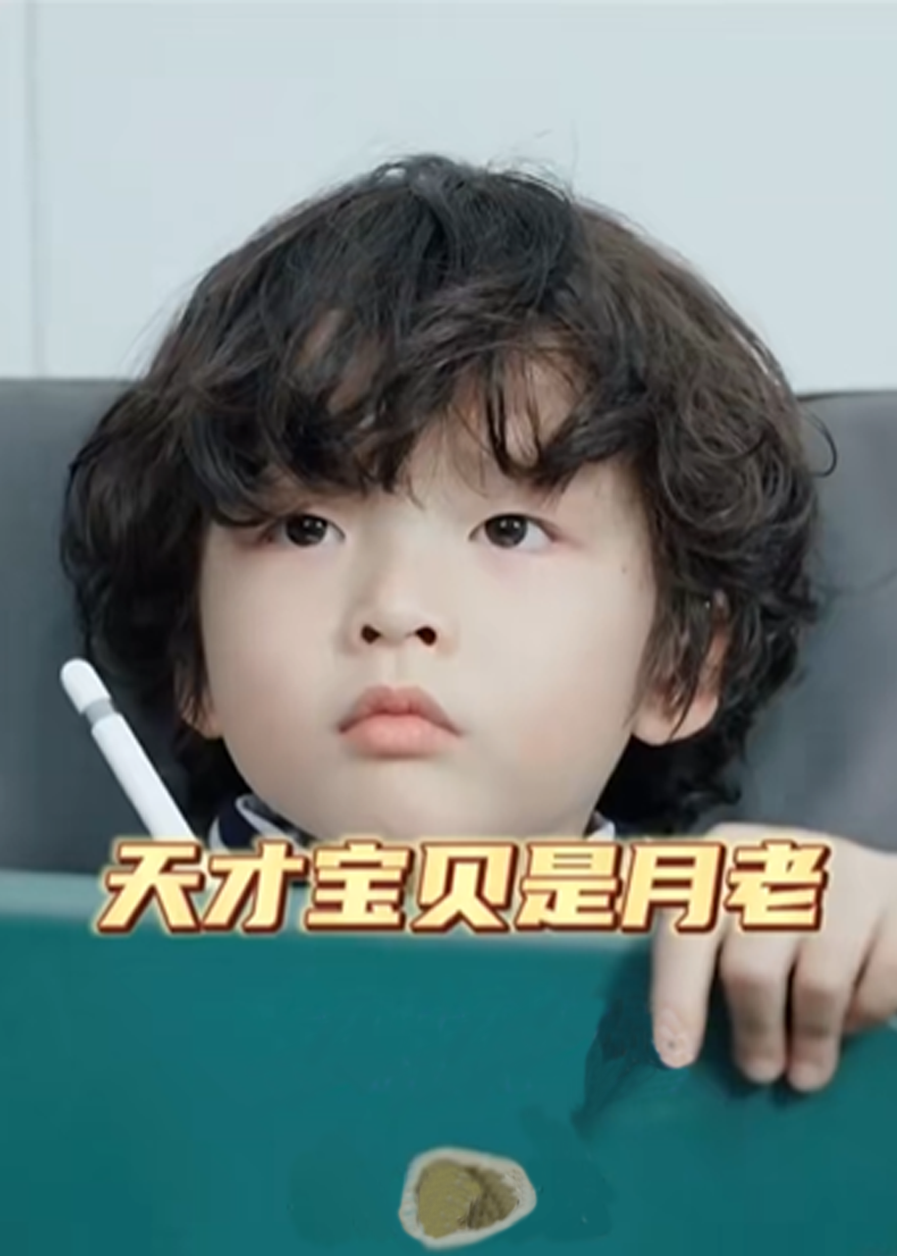 天才宝贝是月老海报