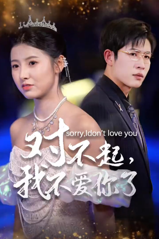 对不起，我不爱你了海报