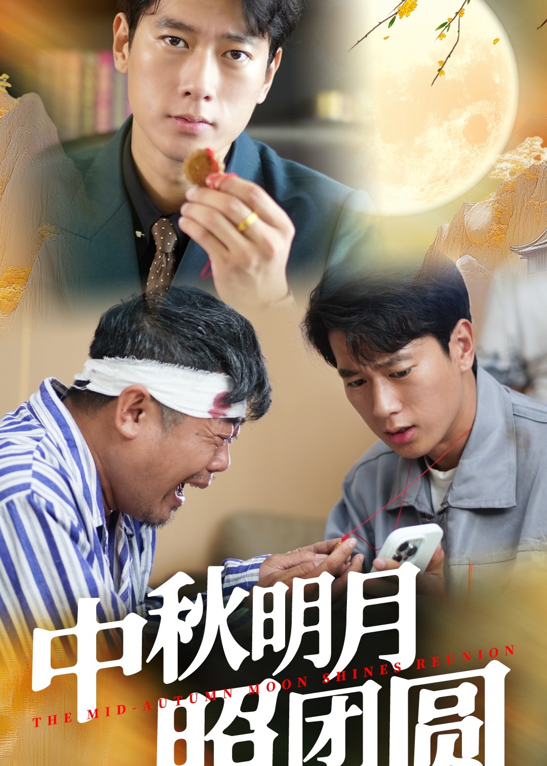 中秋明月照团圆海报