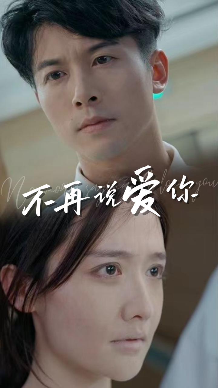 不再说爱你海报