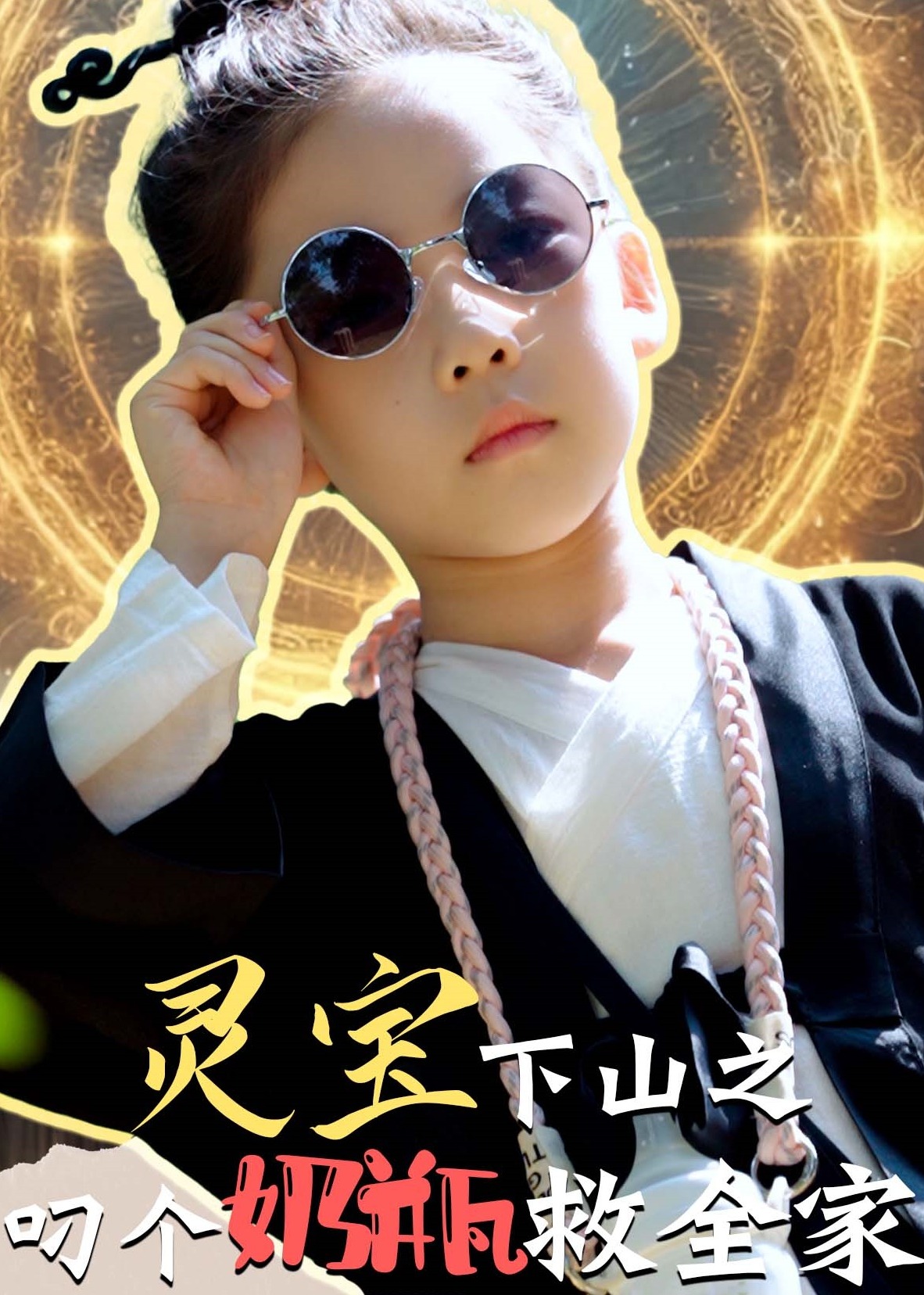 灵宝下山之叼个奶瓶救全家-奇幻爱情海报