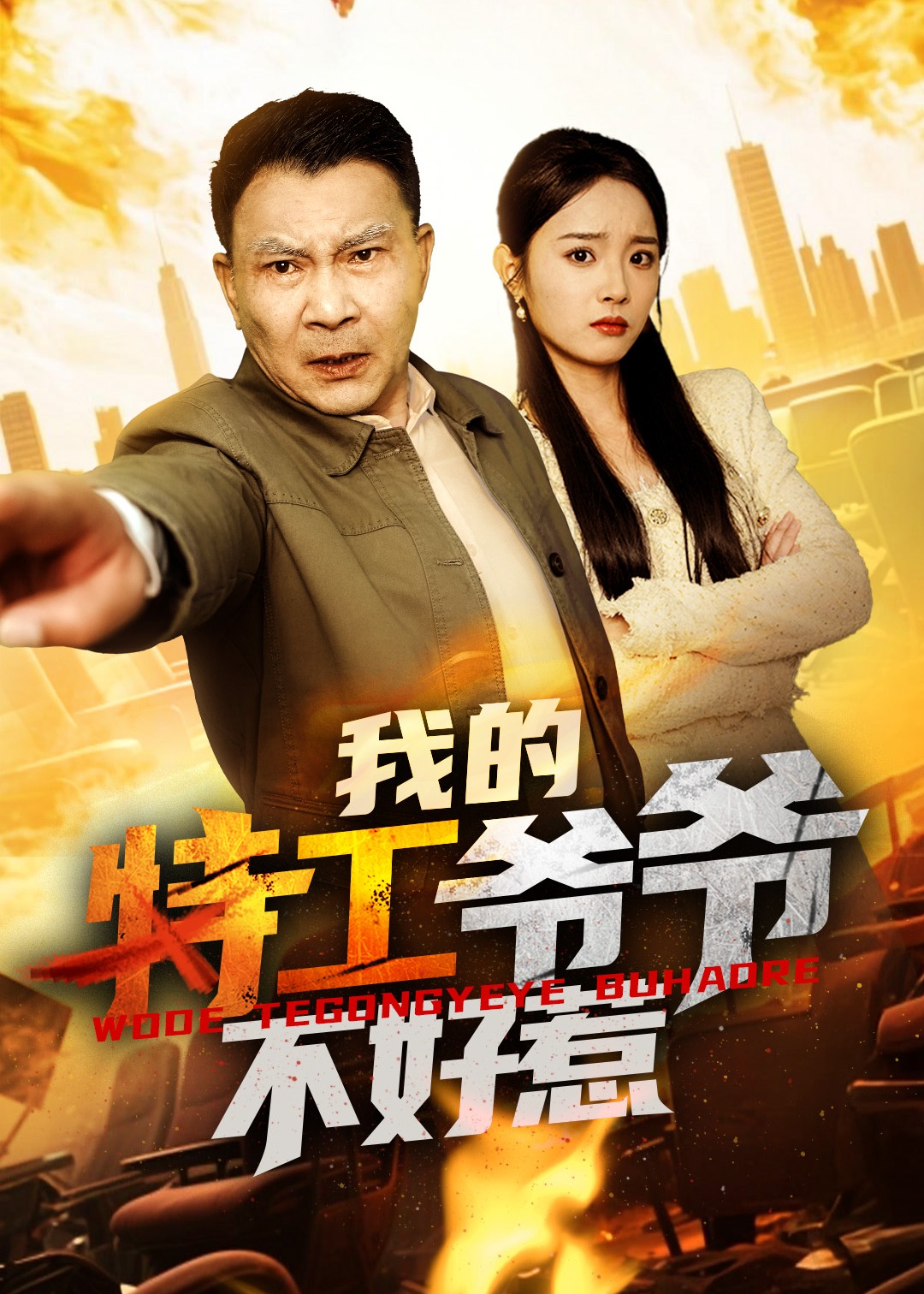 我的特工爷爷不好惹海报