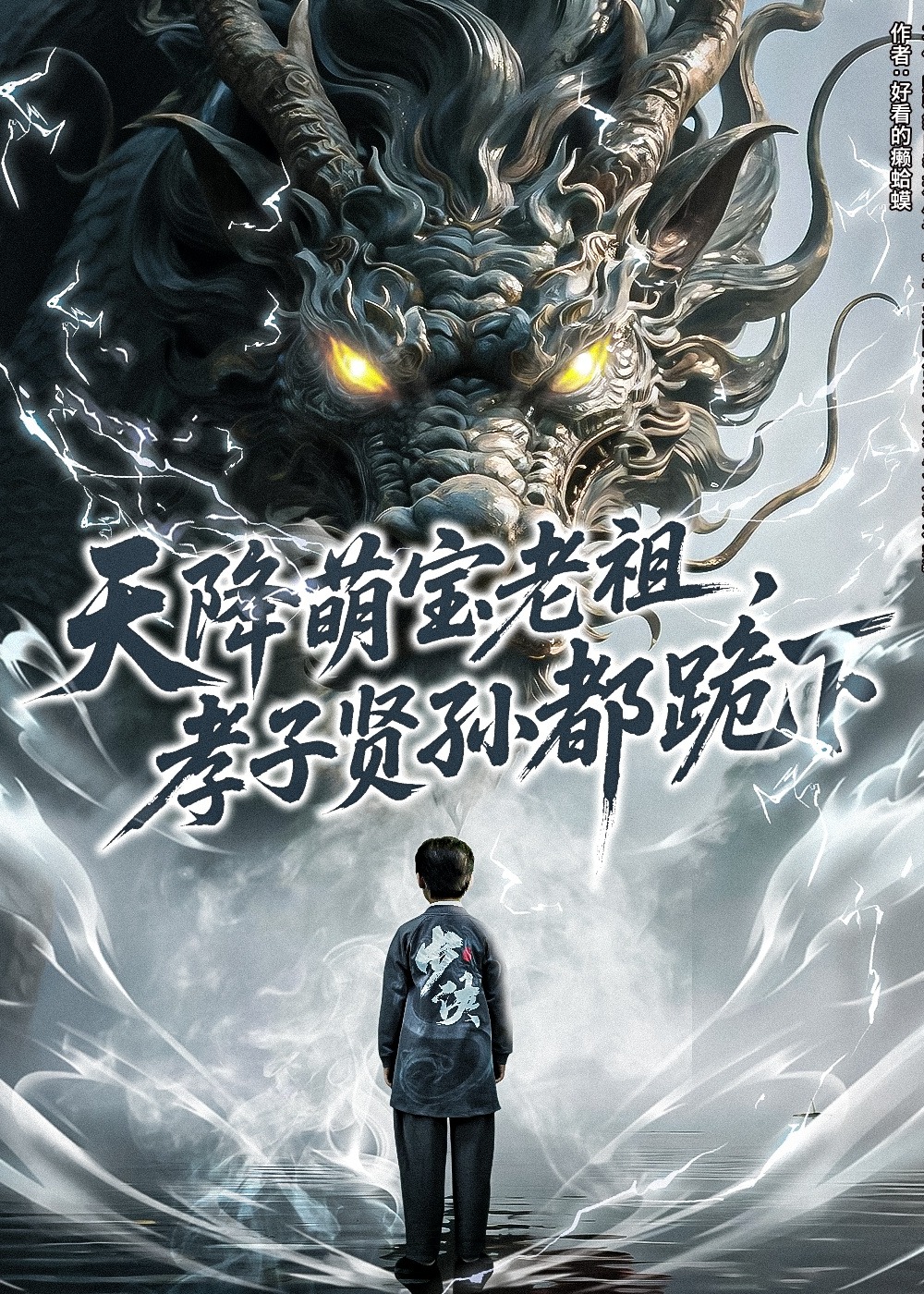 天降萌宝老祖，孝子贤孙都跪下-奇幻脑洞海报