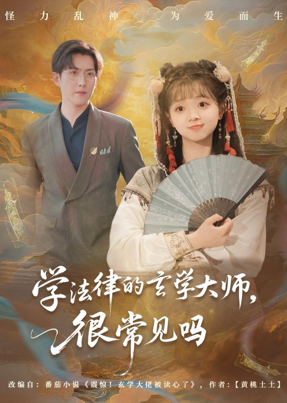 学法律的玄学大师很常见吗-奇幻脑洞海报