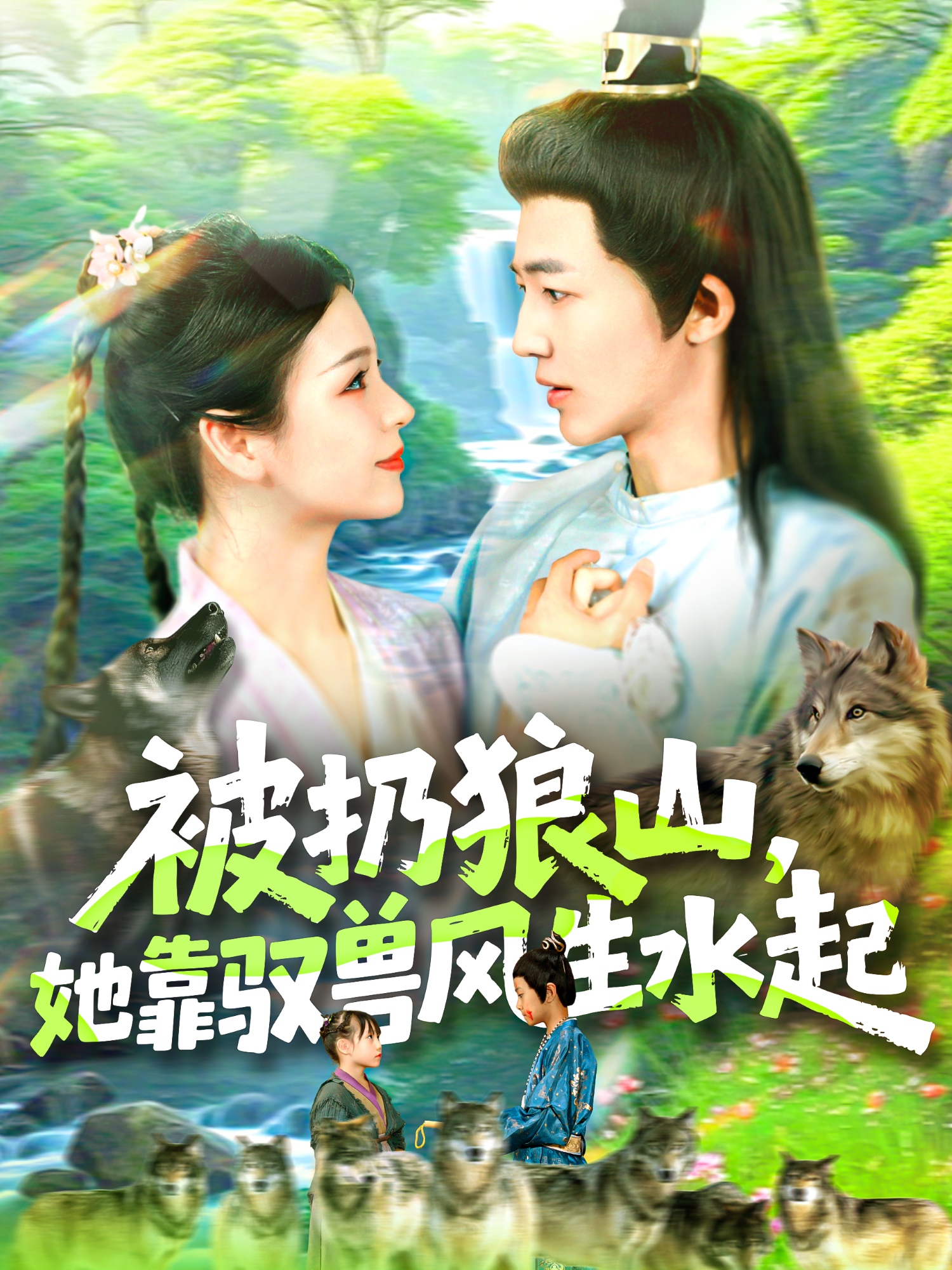 被扔狼山她靠驭兽风生水起-古代穿越海报