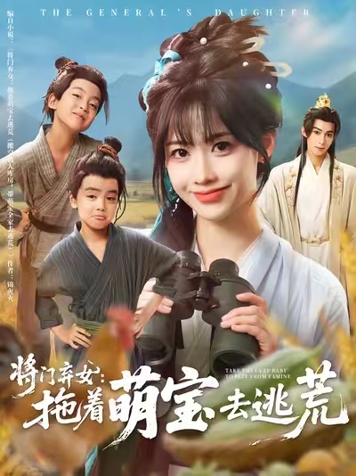 将门弃女拖着萌宝去逃荒-古风穿越海报