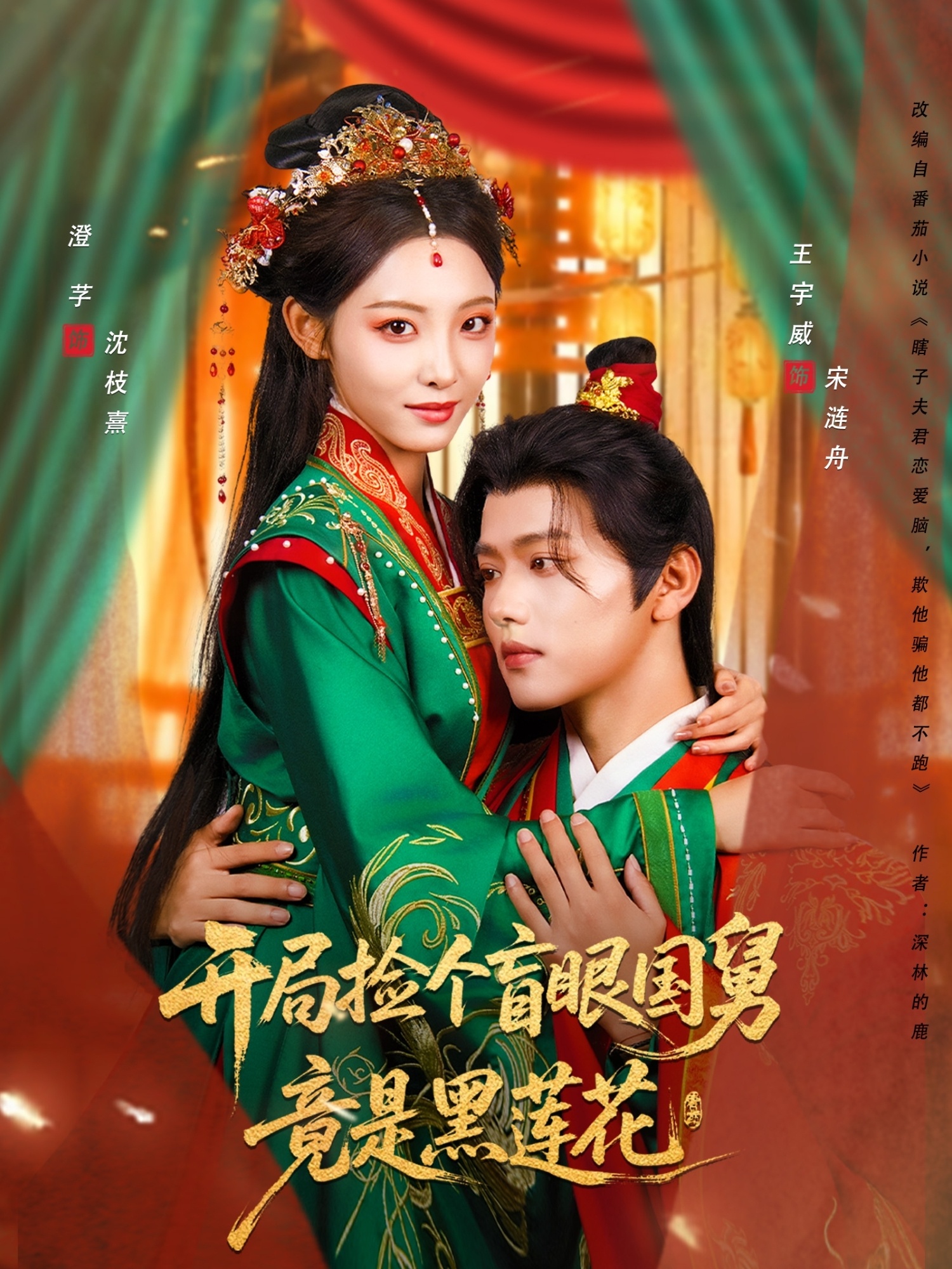 开局捡个盲眼国舅竟是黑莲花-古风言情海报