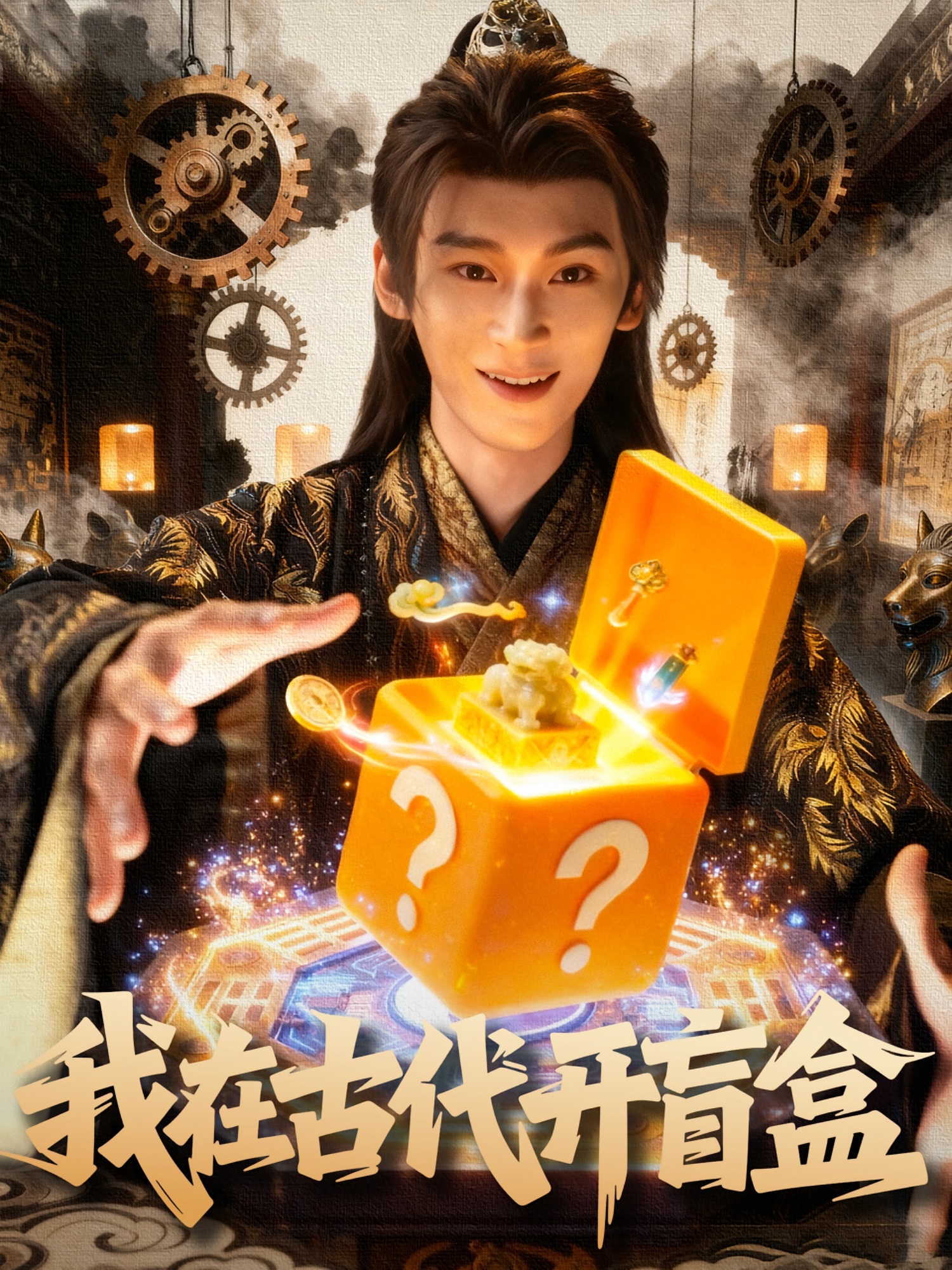 我在古代开盲盒-古代穿越海报