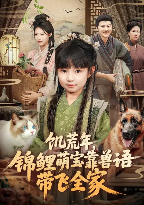 饥荒年锦鲤萌宝靠兽语带飞全家-古风言情海报