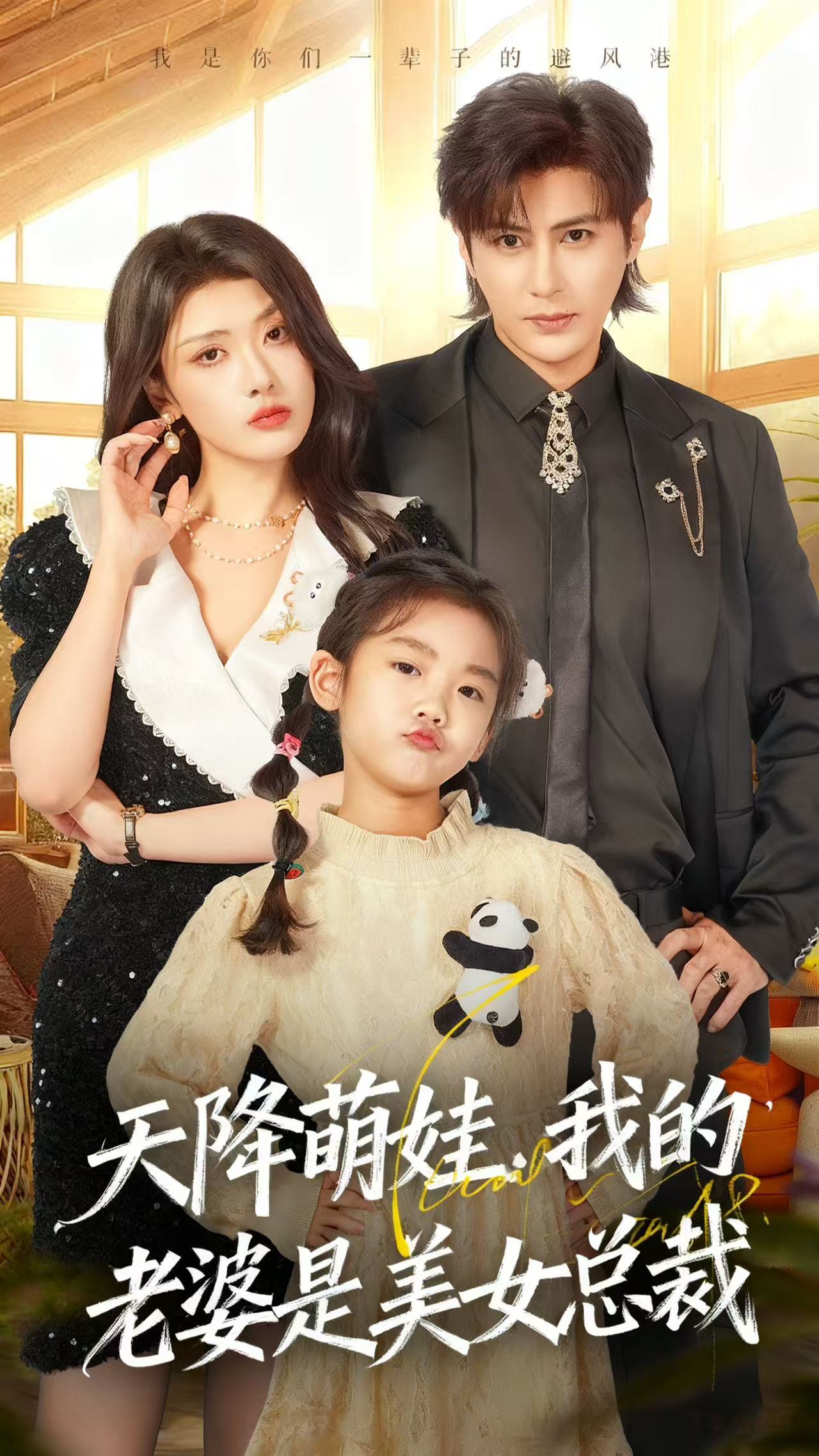 天降萌娃我的老婆是美女总裁-都市言情海报