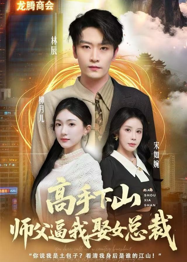 高手下山师父逼我去娶女总裁-奇幻言情海报