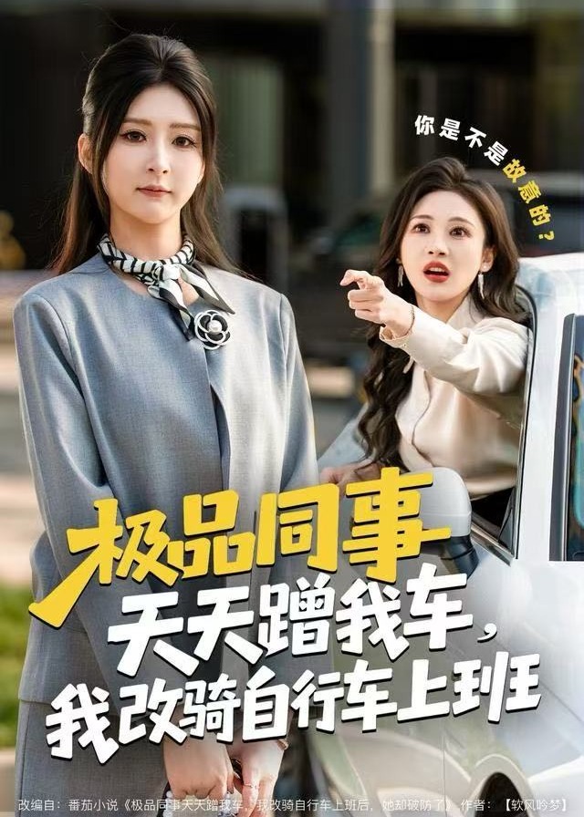 极品同事天天蹭我车我改骑自行车上班-都市日常海报