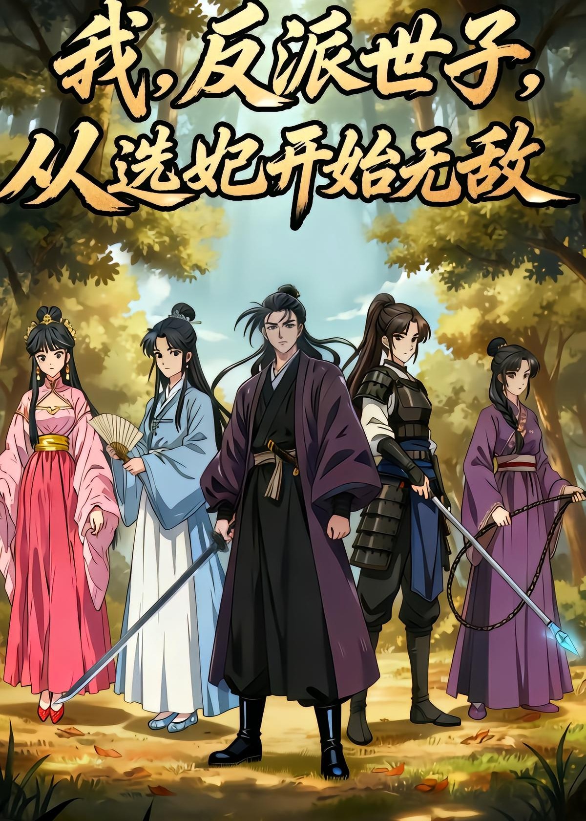 我反派世子从选妃开始无敌-古代重生海报