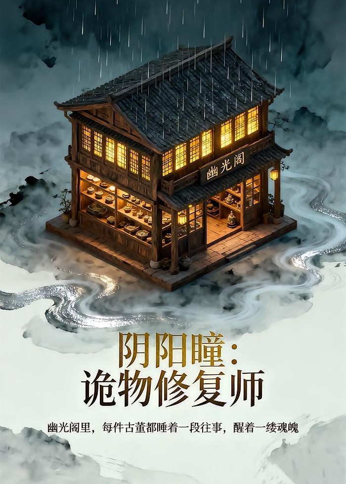 阴阳瞳诡物修复师-动漫海报
