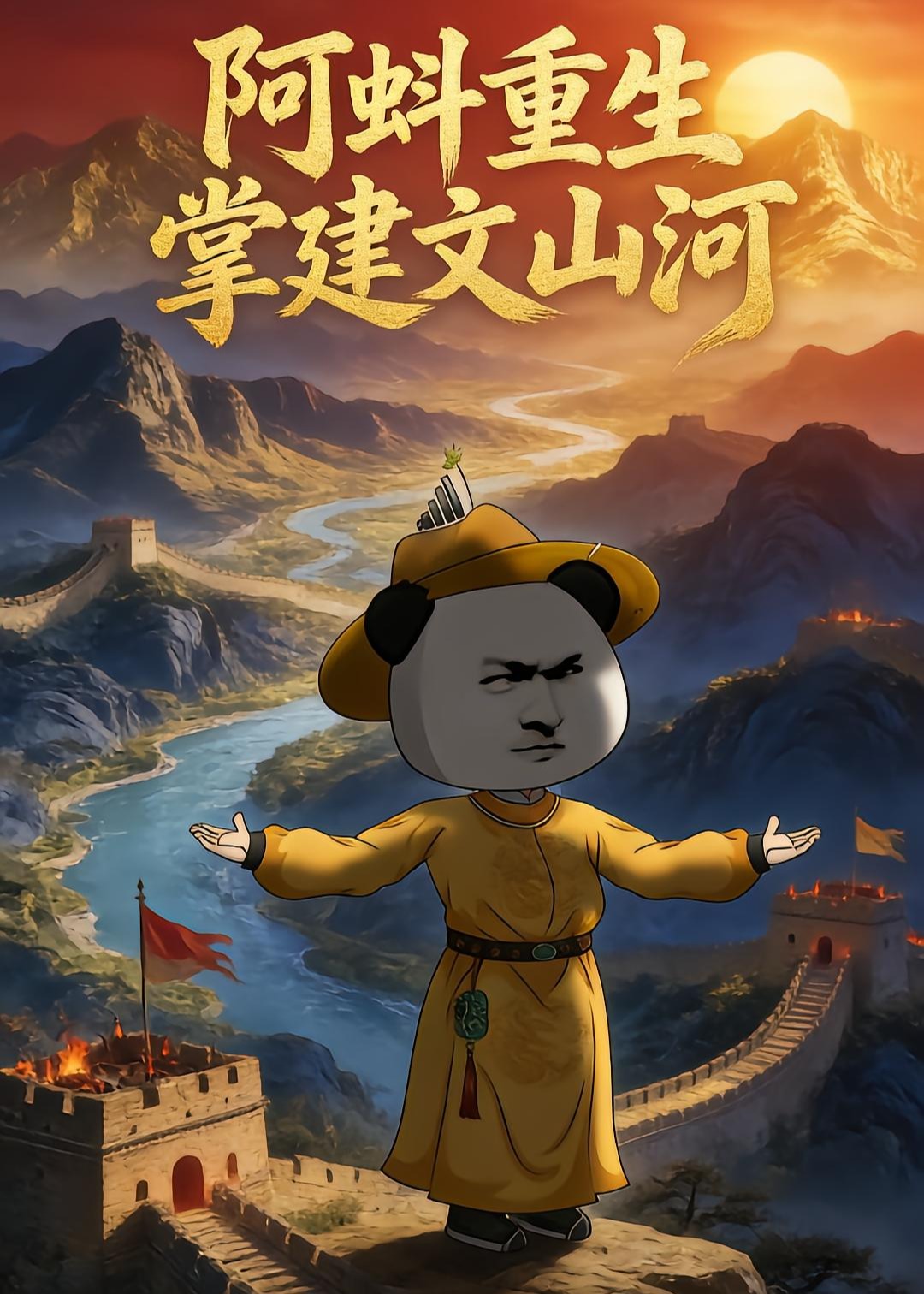阿蚪重生掌建文山河-动漫海报