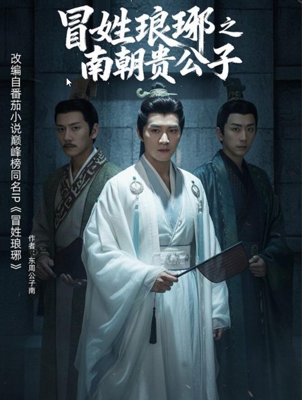 冒姓琅琊之南朝贵公子-古代穿越海报