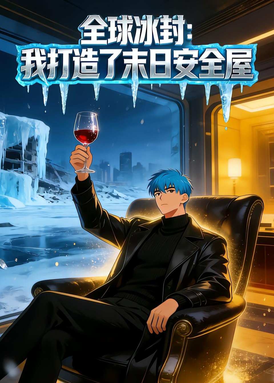 全球冰封我打造了末日安全屋-动漫海报
