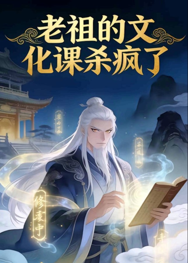 老祖的文化课杀疯了-动漫海报