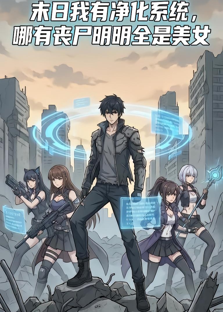 末日我有净化系统哪有丧尸明明全是美女-动漫