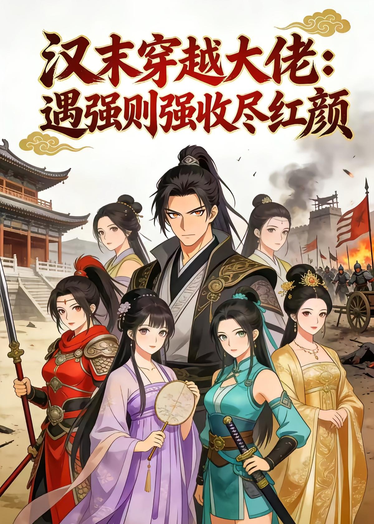 汉末穿越大佬遇强则强收尽红颜-动漫