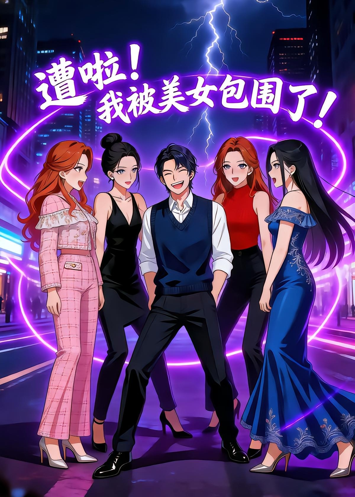 遭啦我被美女包围了-动漫合集