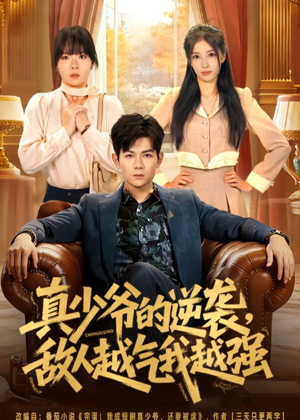 真少爷的逆袭敌人越气我越强-屌丝逆袭海报