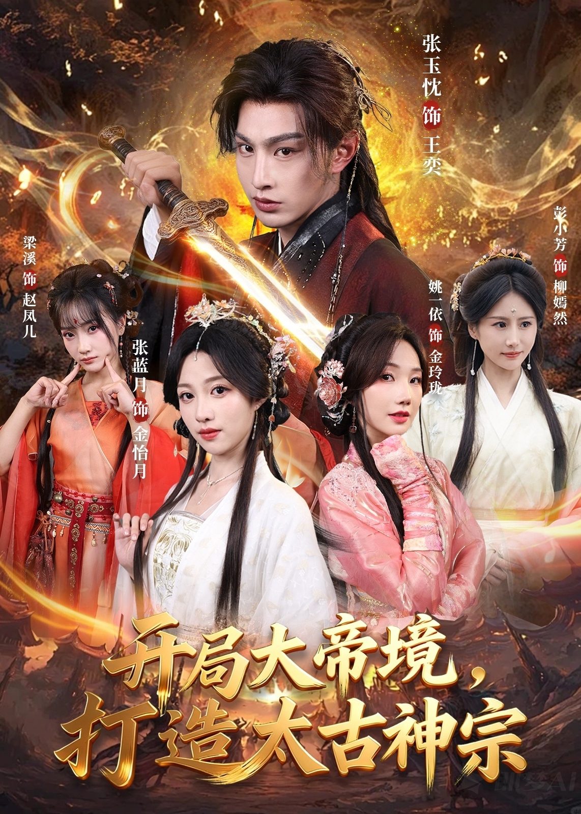 开局大帝境打造太古神宗-奇幻异能海报