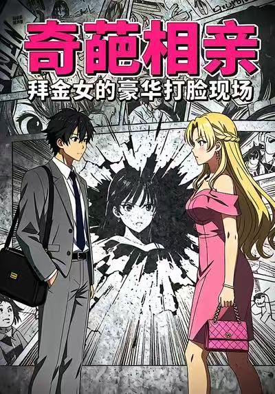 奇葩相亲拜金女的豪华打脸现场-动漫合集