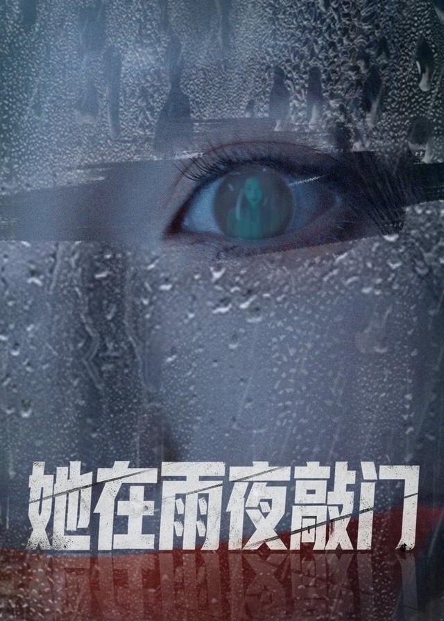 她在雨夜敲门-都市悬疑海报