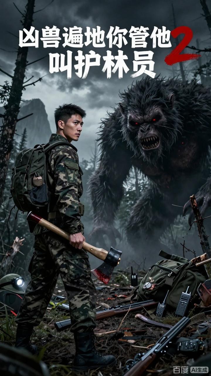 凶兽遍地你管他叫护林员2-玄幻叙事海报