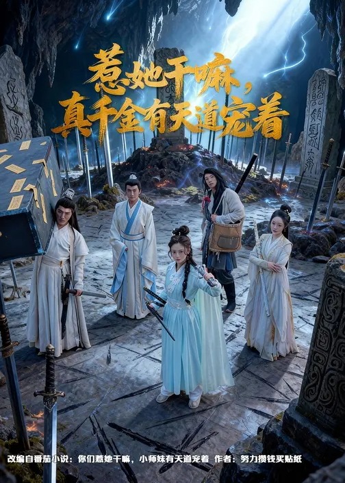 惹她干嘛真千金有天道宠着-奇幻异能海报