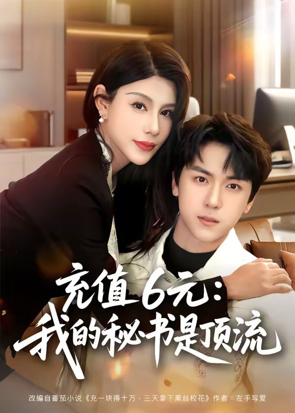 充值6元我的秘书是顶流-现代甜蜜海报