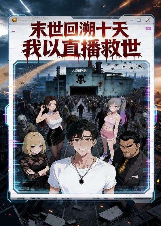 末世回溯十天我以直播救世-动漫合集海报