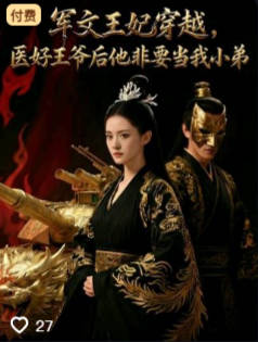 军文王妃穿越医好王爷后他非要当我小弟-古代穿越海报