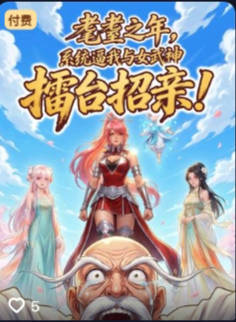 耄耋之年系统逼我和女武神擂台招亲-动漫合集海报
