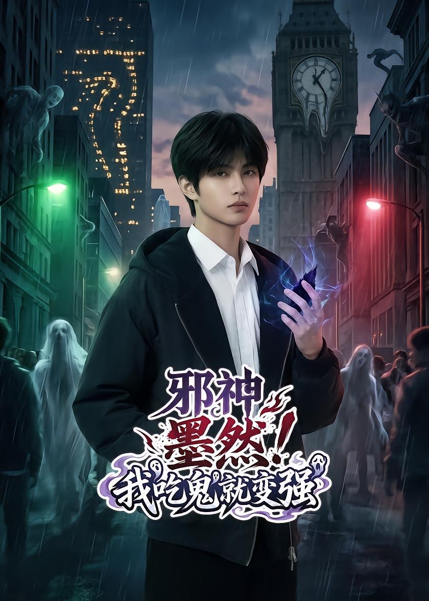 邪神墨然我吃鬼就变强-奇幻脑洞海报