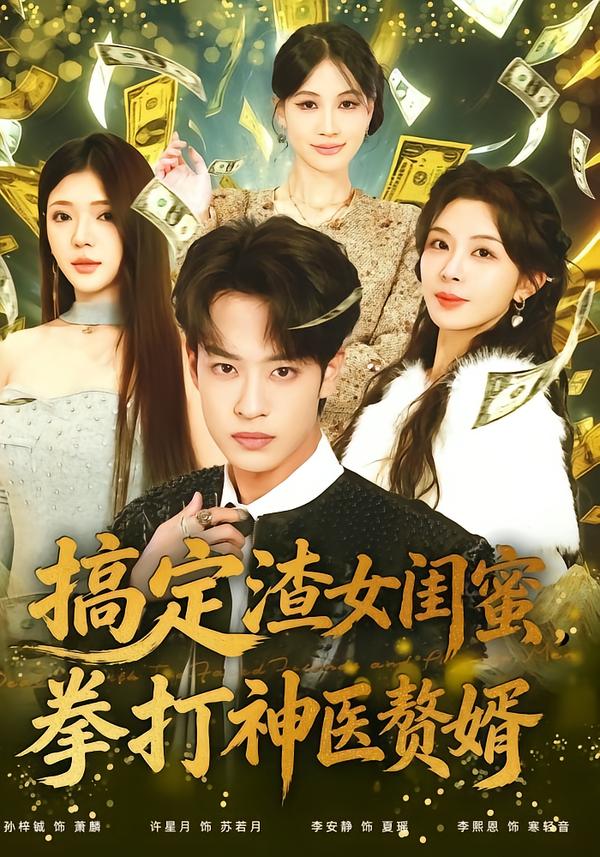 搞定渣女闺蜜拳打神医赘婿-奇幻异能海报