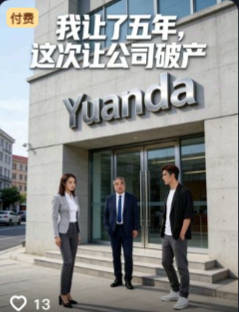 我让了五年这次让公司破产-动漫合集海报