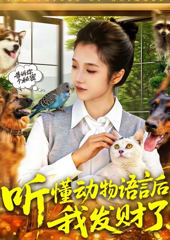 听懂动物语言后我发财了-都市奇幻海报