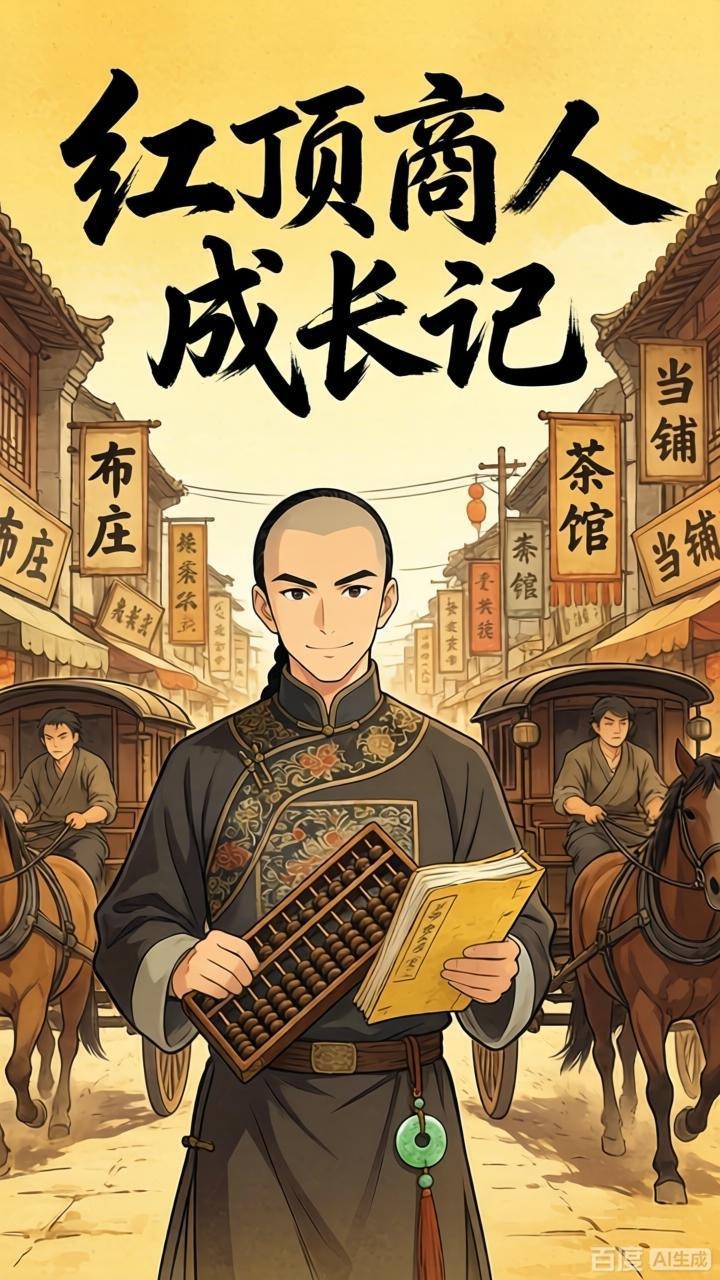 红顶商人成长记-动漫合集海报