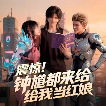 震惊钟馗都来给我当红娘-动漫合集海报
