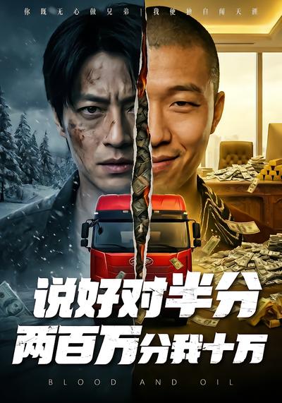 说好对半分两百万分我十万-动漫合集海报