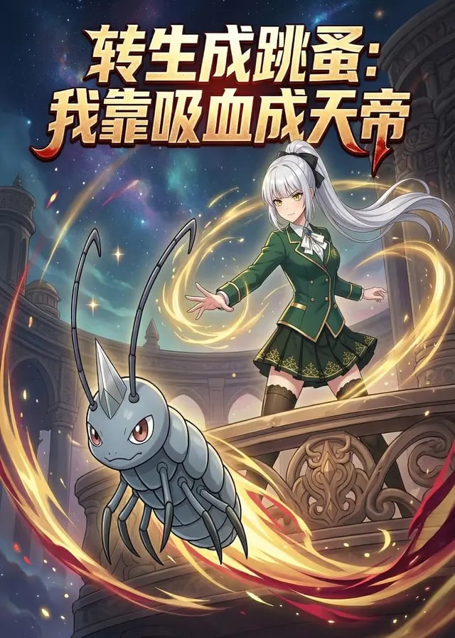 转生成跳蚤我靠吸血成天帝-动漫合集
