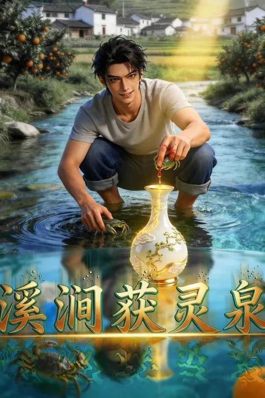溪涧获灵泉-动漫合集