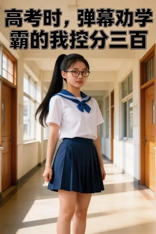 高考时弹幕劝学霸的我控分三百-动漫合集