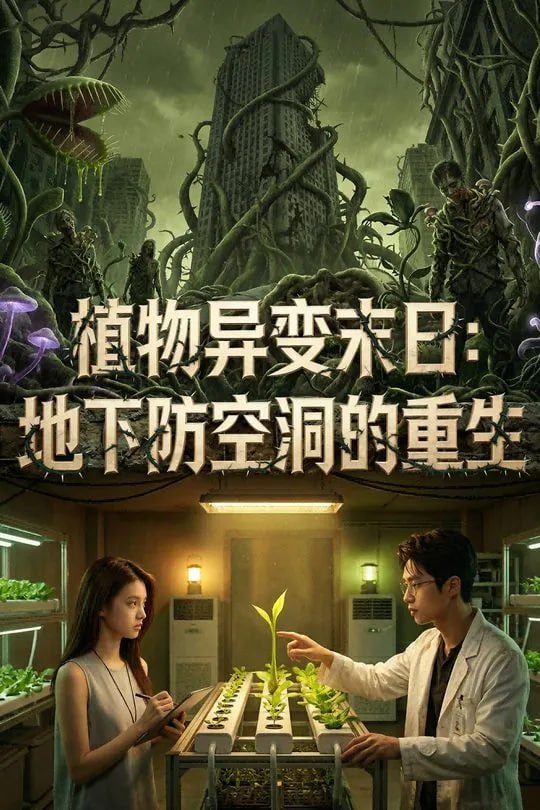 植物异变末日地下防空洞的重生-动漫合集