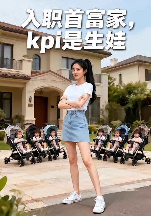 入职首富家kpi是生娃-动漫合集海报