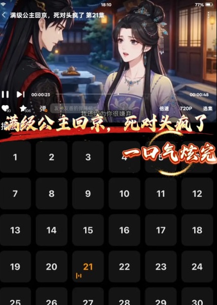 满级公主回京死对头疯了-动漫合集